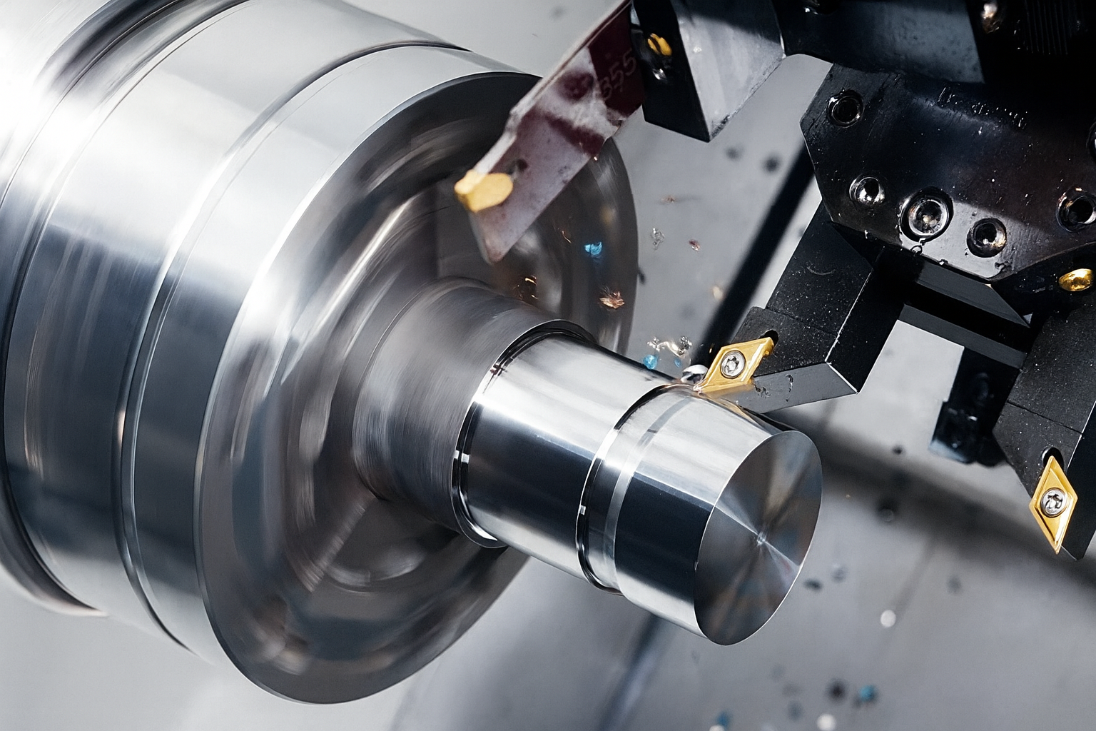 CNC-Drehen – Präzisionsdrehteile (Geiger + Kamer AG, Mönchaltorf ZH)